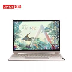 联想电脑YOGA Air14c (i7-1280P 16G 1T 2.8K触控屏含触控笔) 鎏云金