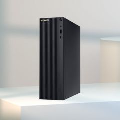 华为擎云W525PGUW-WBX0J1盘古M900/8G/256G/带光驱 23.8显示器GF版系统