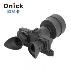 欧尼卡 NVG-H头盔式超二代5倍双目单筒夜间巡逻防强光防眩目微光夜视仪