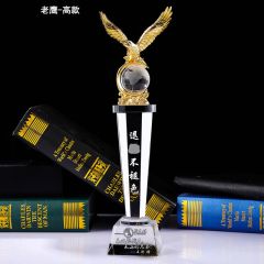 军磐摆件退伍军人纪念品老鹰超高款